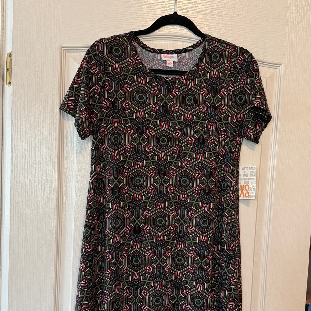 LuLaRoe Geometric Swing Dress NWT